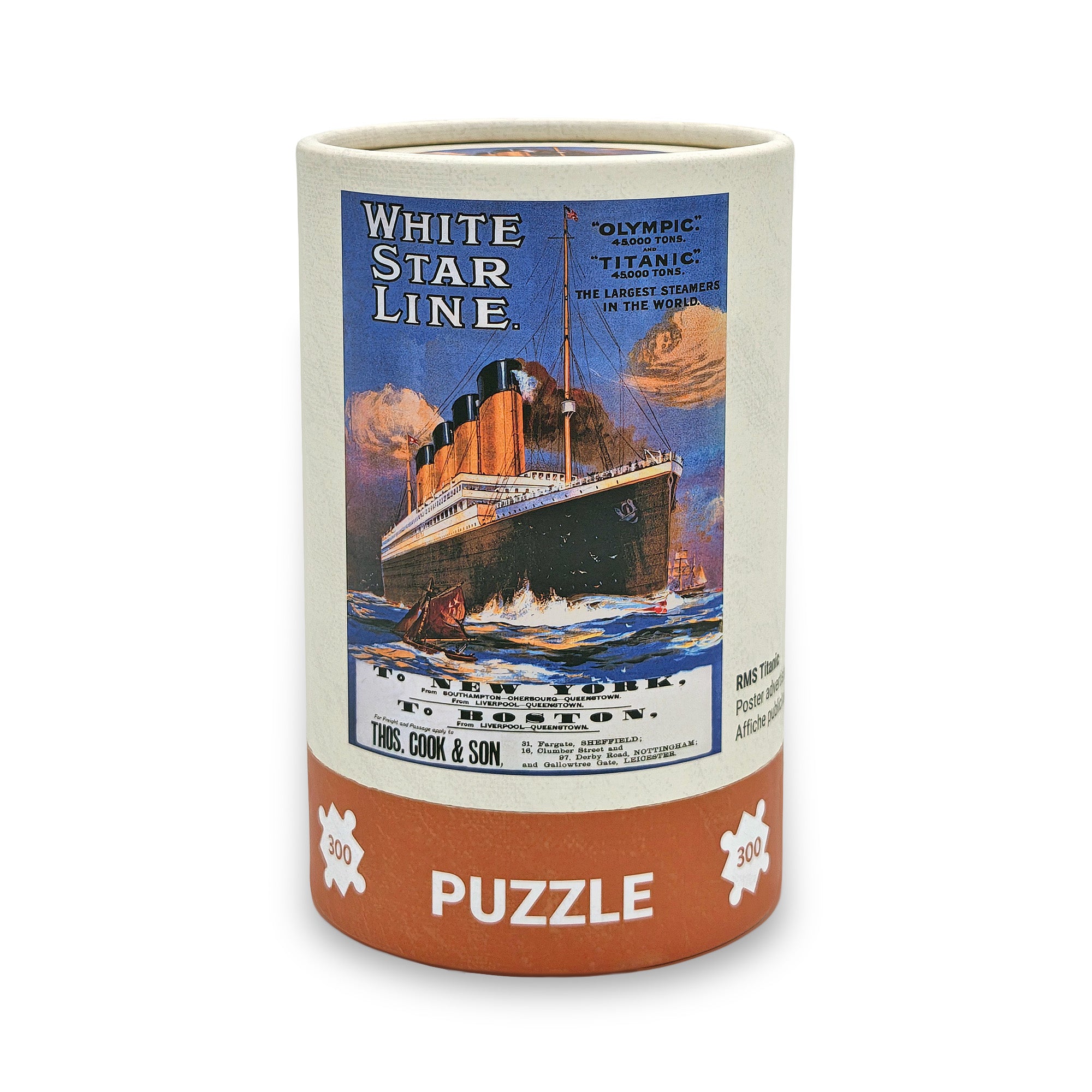 300 Piece Titanic Jigsaw Puzzle - White Star Line - Titanic Merch