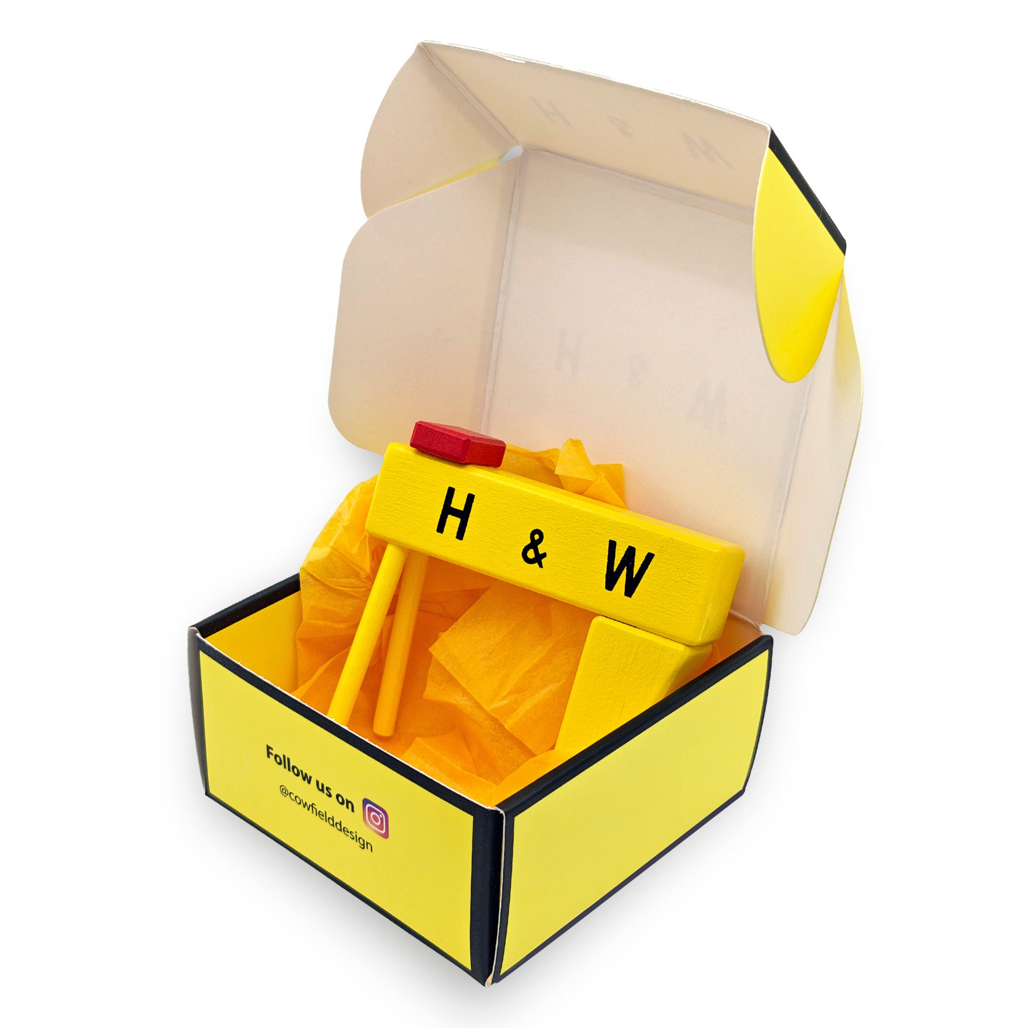 Miniature Harland & Wolff Crane - by Cowfield Design