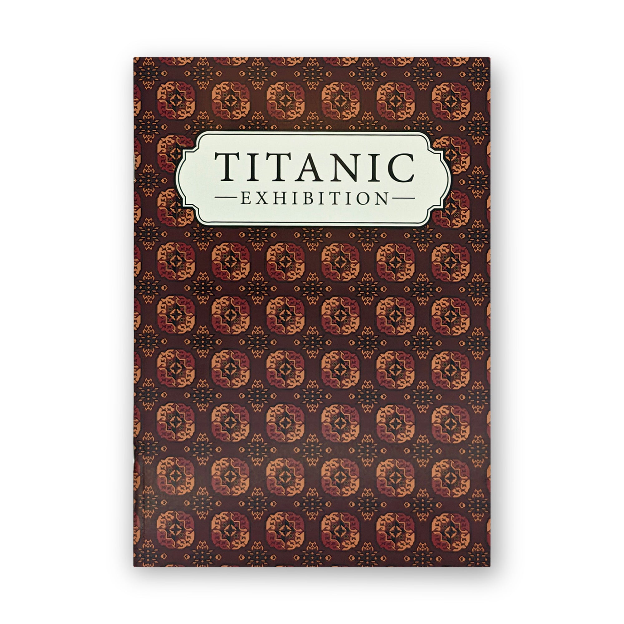 A5 Notebook - First Class Maroon Carpet Print