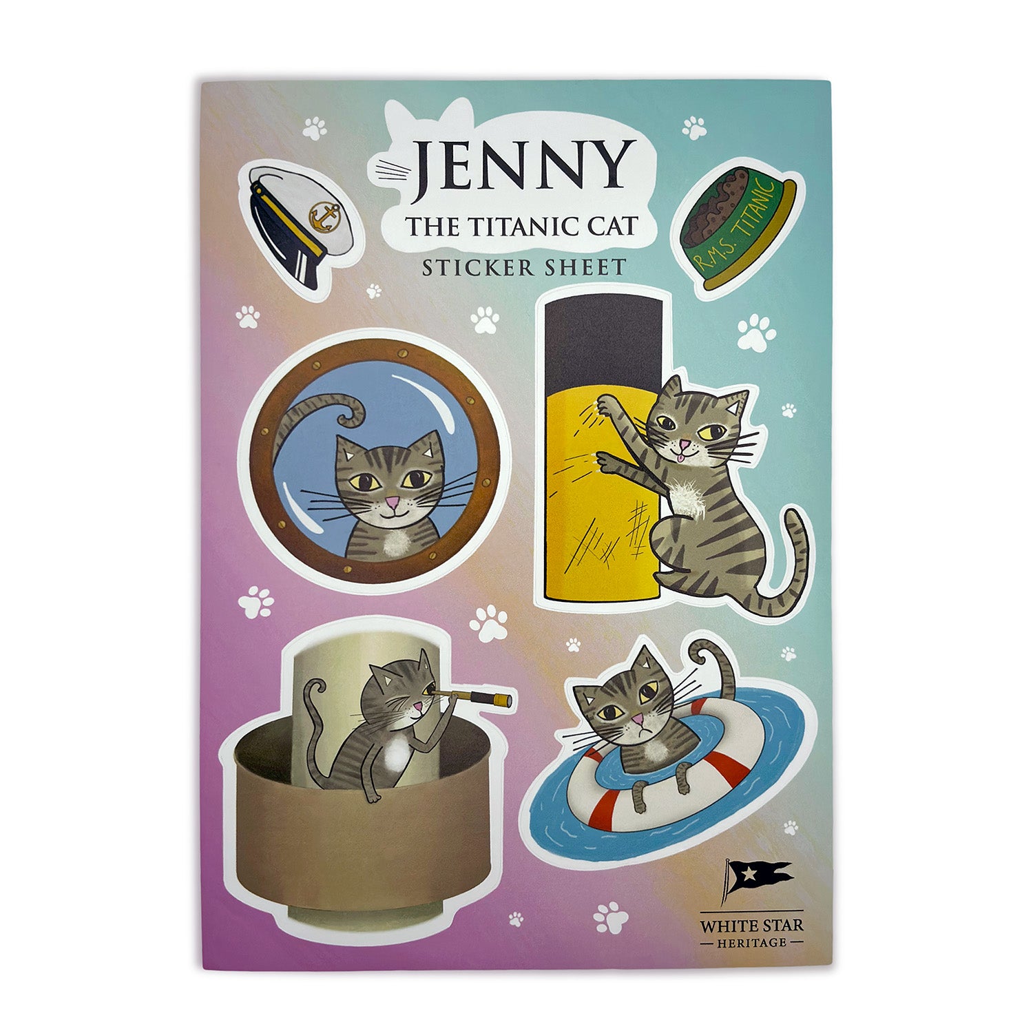Titanic Sticker Sheets by Merpola