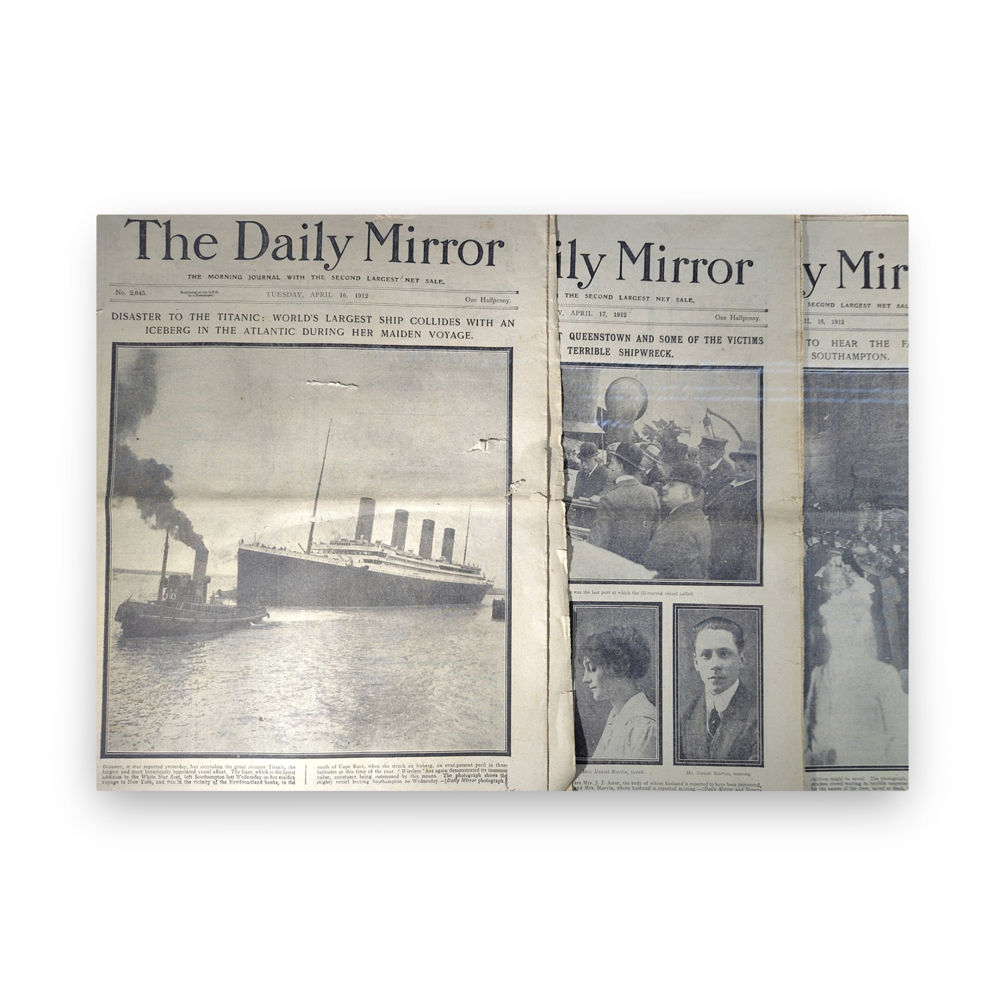 Postcard - Newspapers