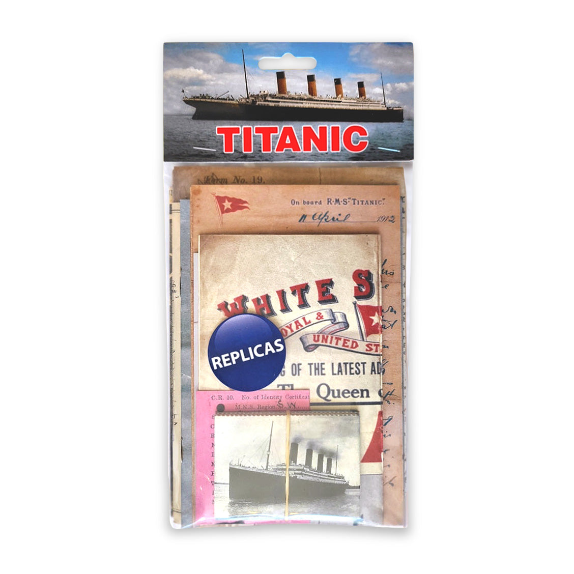 Titanic Memorabilia Replica Pack