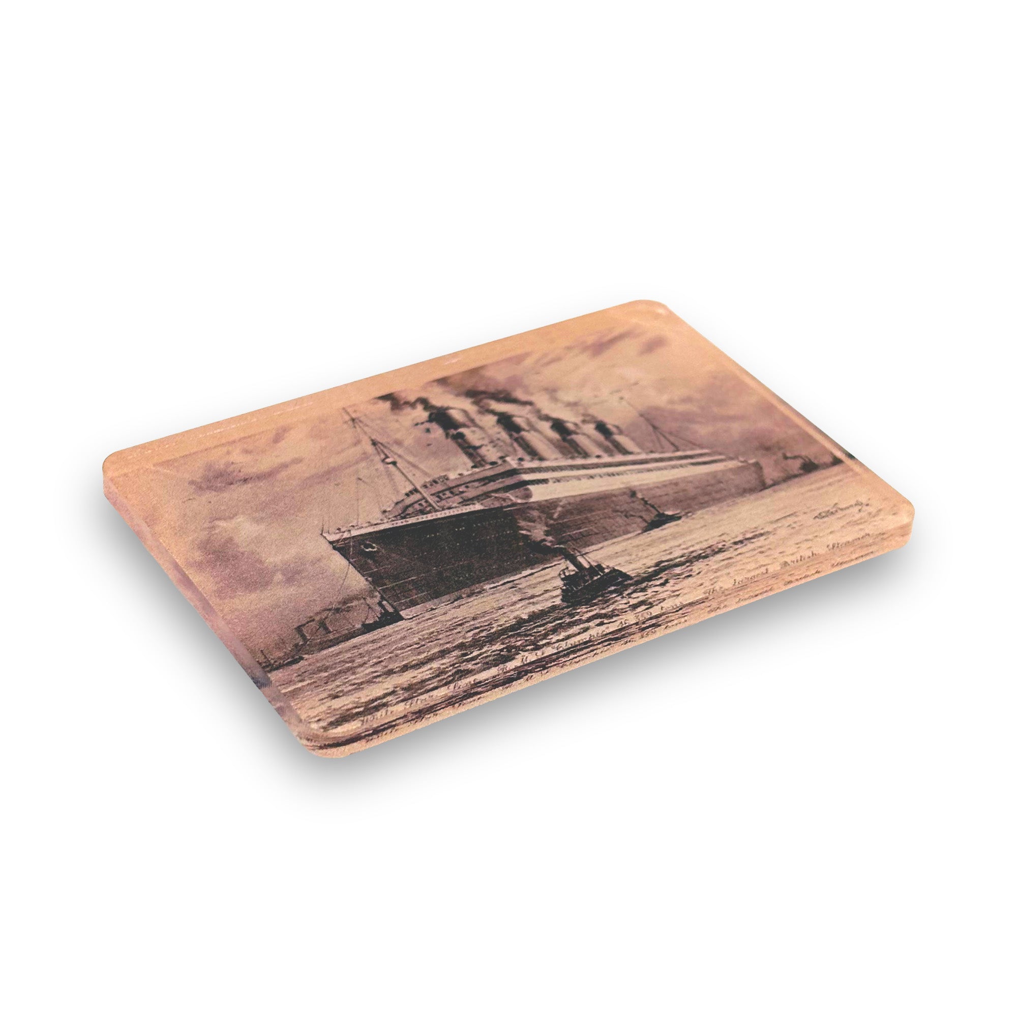 Acrylic Magnet - Sepia Titanic