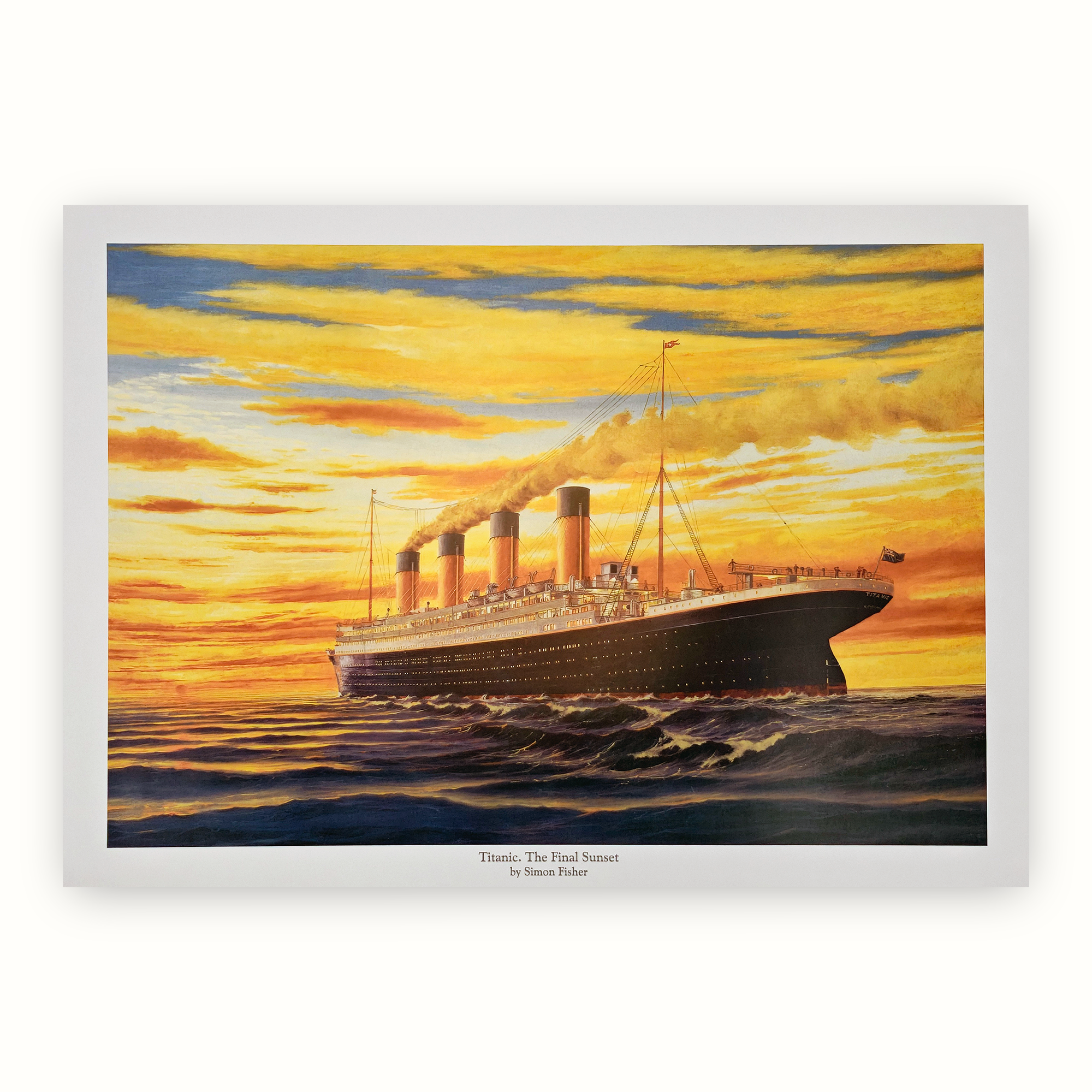 Art Print - 'Final Sunset' by Simon Fisher