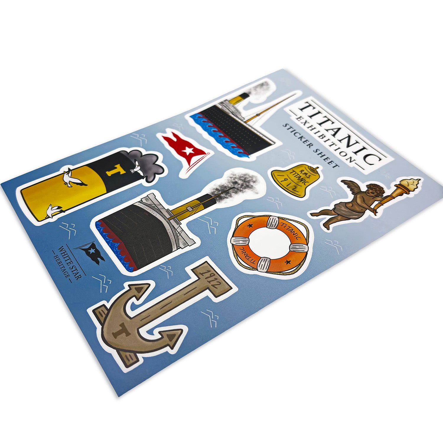 Titanic Sticker Sheets by Merpola