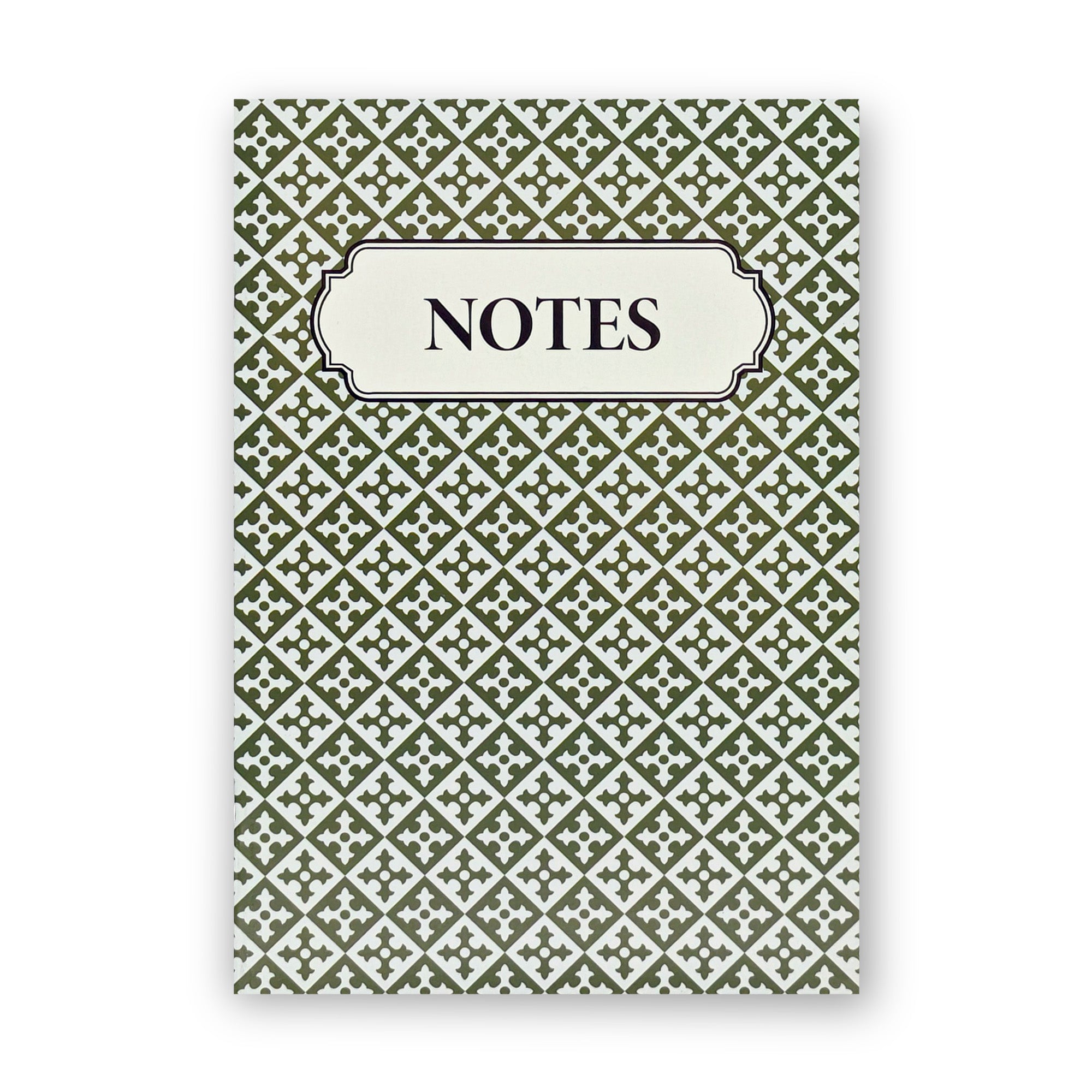 A5 Notebook - Third Class Green Tiling