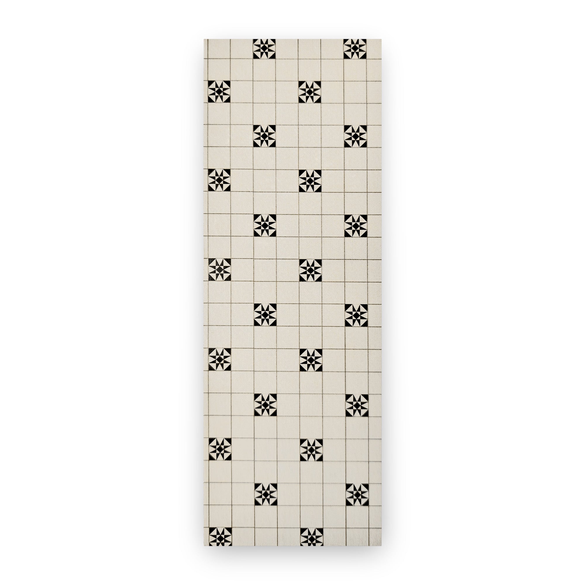 Paper Bookmark - Cream Tile Print