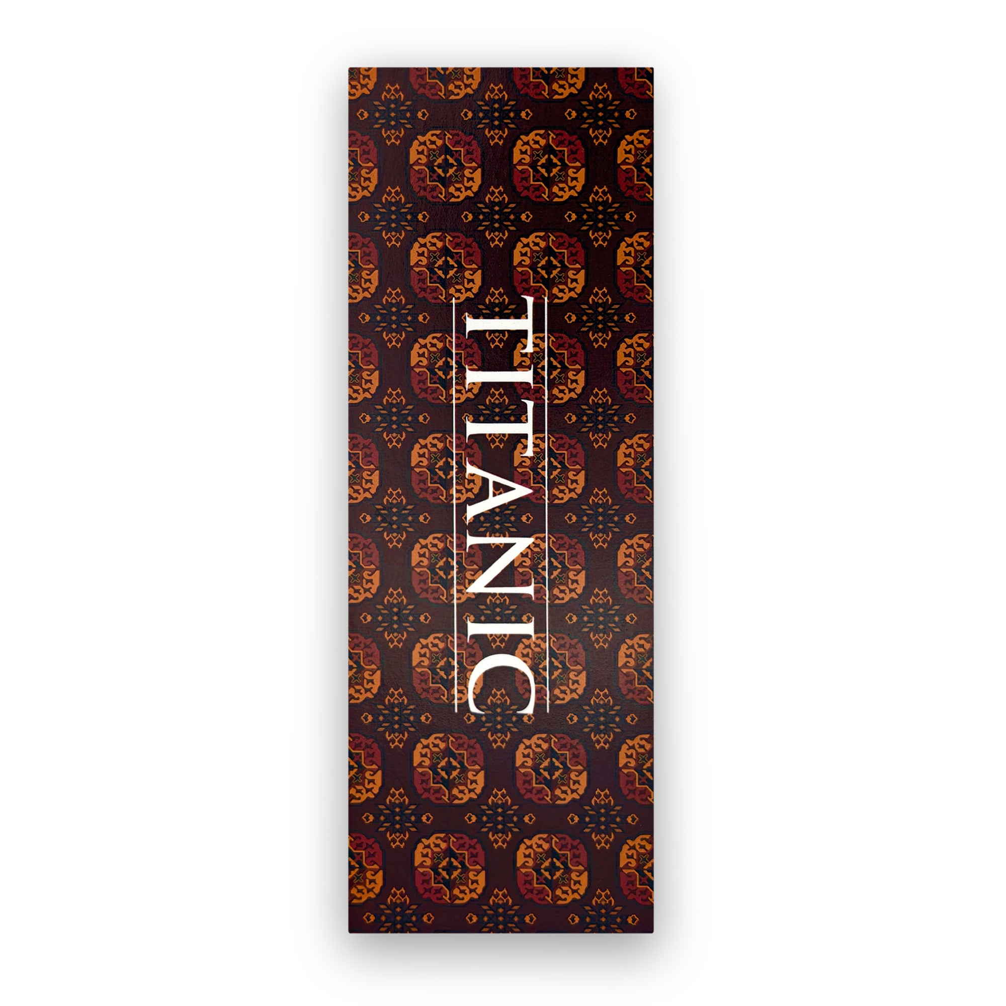 Paper Bookmark - First Class Maroon Carpet Print