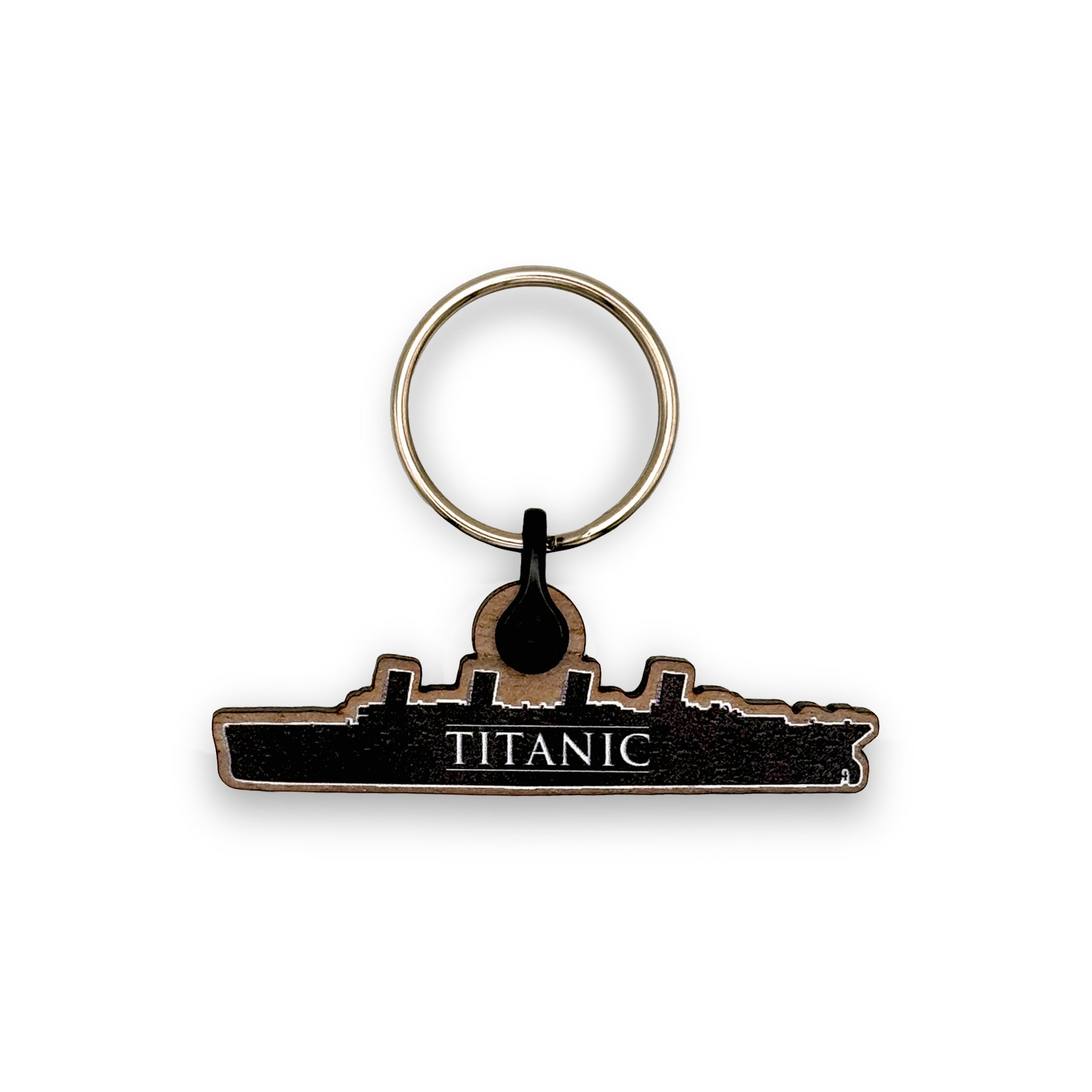 Keyring - Wooden Titanic Ship