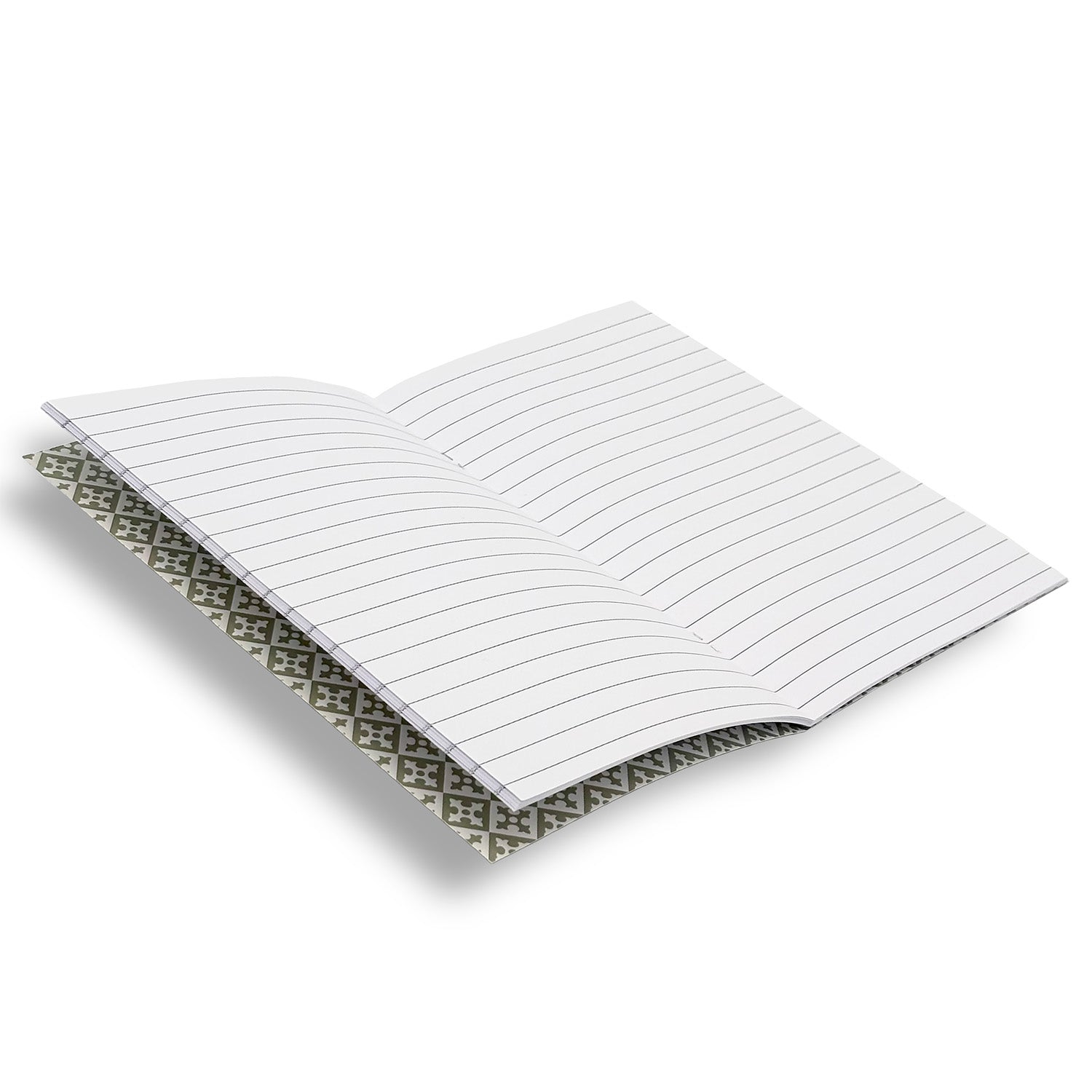 A5 Notebook - Third Class Green Tiling