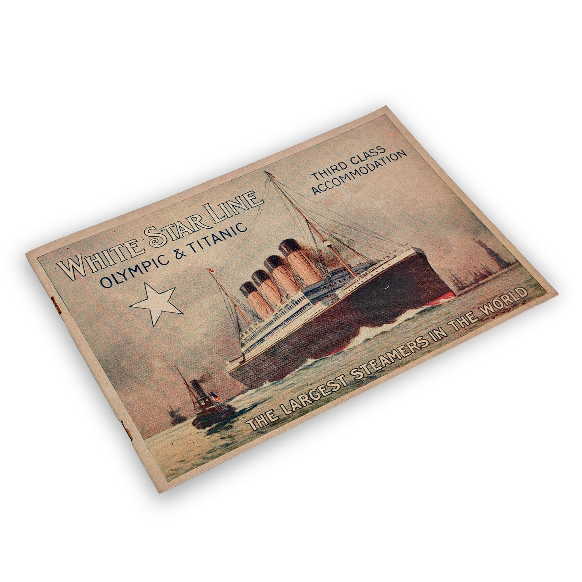 Titanic Third Class Brochure Replica